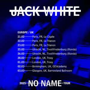 Jack White announces 2025 UK/EU tour