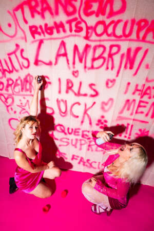 Lambrini Girls talk politics, punk, and debut album 'Who Let The Dogs Out' for DIY's Class of 2025