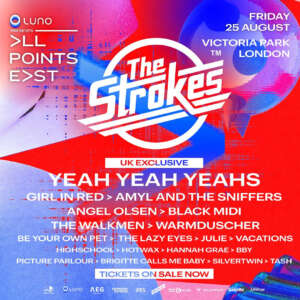More names announced for The Strokes show at All Points East
