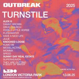 Outbreak Festival announces 2025 lineups, including London edition at Lido Festival
