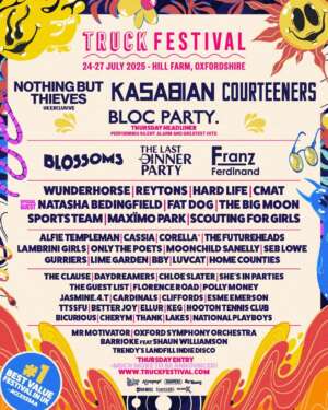 Kasabian, Bloc Party, The Last Dinner Party & more to play Truck 2025