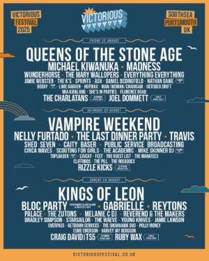 Queens of the Stone Age, Kings of Leon, and Vampire Weekend to headline Victorious Festival 2025